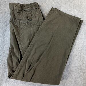 Columbia Men’s Cargo Pants 34x30 Cotton Outdoor Hiking Workwear Green
